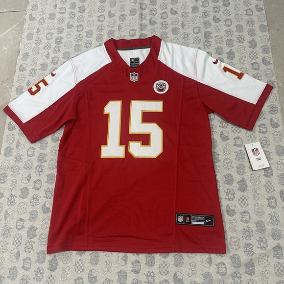 Kansas City Chief Mahomes 15 ユニフォーム XL 2017-25 Kansas City